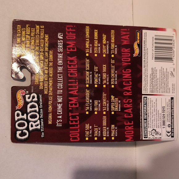 D7  Hot Wheels Phaeton Cop Rods 1999 - Picture 3 of 4